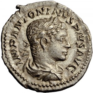 Římská říše, Heliogabalus (218-222), denár 219, Řím