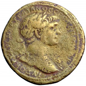 Římská říše, Traján, AE30 103-111, Caesarea v Kappadokii