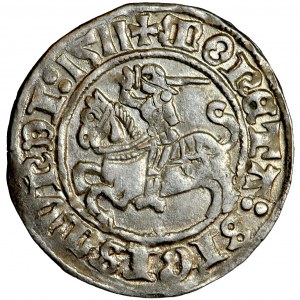 Litva, Zikmund Starý, půlpenny 1511, Vilnius