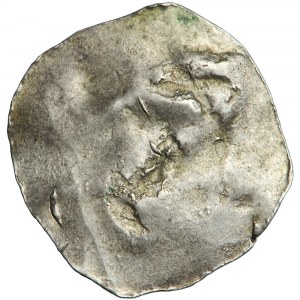 Niemcy, Lotaryngia, przypuszczalnie Thuin (dzis. Belgia), bp. Dietwin, denar, 1048-1075