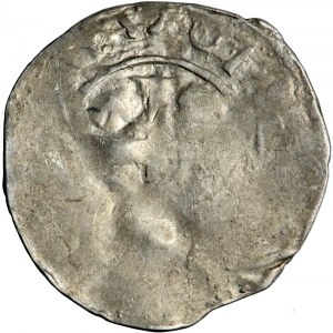 Německo, Franky, císař Konrád II (1027-1039), denár, Mohuč (Mainz)