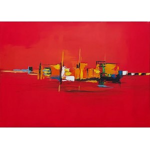 Dorothy Laz, Red Abstraction, 2010