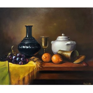 Marek Morzynski, Still life with oranges, 2012