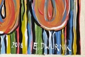 Edward Dwurnik, tulipany, 2018,