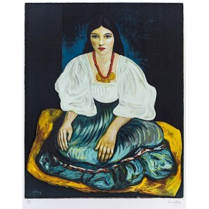Moses Kisling (1891-1953), Gypsy woman