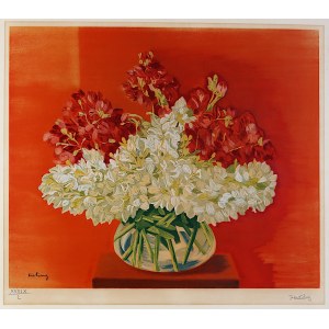 Mojżesz Kisling (1891-1953), Kwiaty w wazonie