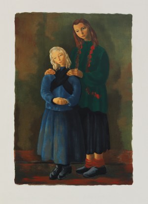 Mojżesz Kisling (1891-1953), Siostry, Paryż, 1959