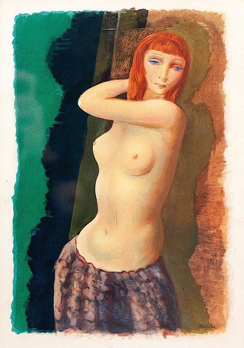 Mojżesz Kisling (1891-1953), Tancerka, Paryż, 1954