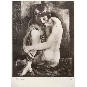 Mojżesz Kisling (1891-1953), Akt siedzącej, Paryż, 1928