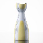 Zakład Porcelany Stołowej Ćmielów, návrh Zofia Przybyszewska, váza Kręgiel, design 1957.