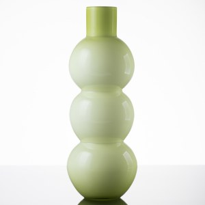 Tarnowiec Glassworks, Lime vase, pattern 935/45, early 21st century.