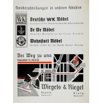 [katalog nábytku]. WIEGELS &amp; Riegel, Einrichtungshaus. Möbel, Teppiche, Gardinen. Stettin [konec 30. let 20. století?]. 4,...