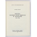 PIWOCKI Ksawery - Dějiny Akademie výtvarných umění ve Varšavě 1904-1964. Wrocław 1965. ossolineum. 8, s. 238, [2]...