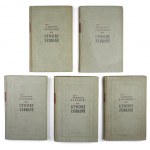 BOROWSKI T. - Collected works. Vol. 1-5. 1st ed.