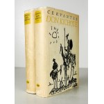 Cervantes - Ušlechtilý šlechtic Don Quijote z Manchy. Obálka a ilustrace M. Rudnicki.