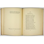 FREDRO A. - Unbekannte Sammlung von Gedichten. Veröffentlicht 500 Exemplare, diese Nr. 341