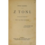 GĘBARSKI Stefan - Z toni. Historický příběh. (Život a činy Stefana Czarnieckého). Varšava [1913]. Tow....