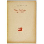 EDIGEY Jerzy - Mister MacAreck i jego business. Warszawa 1964. Czytelnik. 16d, s. 174, [2]. brosz....