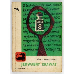 KŁODZIŃSKA Anna - Jedwabny krawat. Varšava 1966, Czytelnik. 16d, s. 252, [3]. Brožúra....