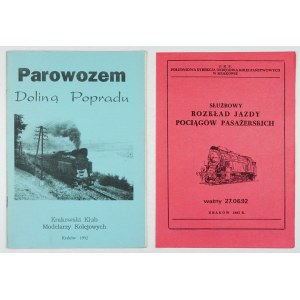 PAROWOZEM Doliną Popradu. 1992 [Krakowski Klub Modelarzy Kolejowych]