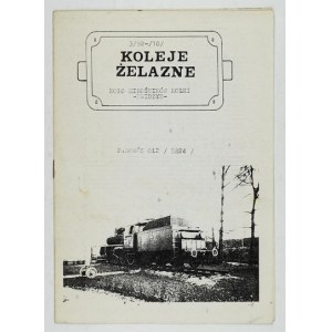 Railroads of Iron. [No.] 3/92-/10/: Steam locomotive 0i2 /BR24/. Kwidzyn 1992. circle of railroad enthusiasts. Red....