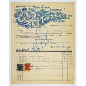 [ACCOUNT]. A bill issued to Tomasz Zurek of Lublin by the Sugar and Chocolate Factory Czeslaw Twarowski and S-...