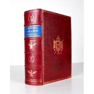 MANFRED Albert - Napoleon Bonaparte. Warsaw 1980; PWN. 8, pp. 804. cloth binding, gilt leather, decorated,...