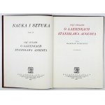 TATARKIEWICZ Władysław - Pięć studjów o Łazienkach Stanisława Augusta. Z 68 ilustr. Lwów-Warszawa 1925. Książnica-...