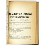 SKOWROŃSKI Wincenty - Receptura lekarsko-weterynaryjna i receptarjusz. Lwów 1932. Nakł....