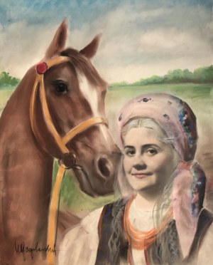 Piotr Gogolewski, Portret dziewczyny z koniem