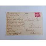 POSTCARD LVOV LEMBERG MOSELLE GRANDE RUE 1946