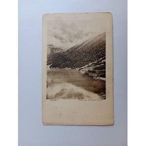 POCZTÓWKA TATRY MNICH NAD MORSKIM OKIEM PRZEDWOJENNA