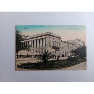 POHĽADNICA POZNAŃ POSEN LIBRARY RACZYŃSKI PREWAR