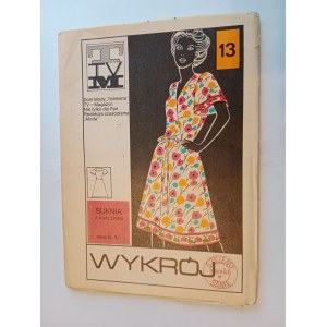 FASHION PATTERN WE SEW OURSELVES NO. 13 DRESS WITH YOKE