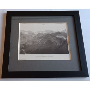 ARTIST UNKNOWN, HELIOGRAVURE TATRA VIEW FROM THE RED WIERCH