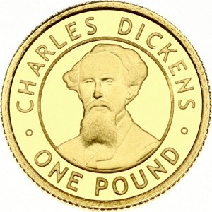 Alderney 1 Pound 2006 Charles Dickens