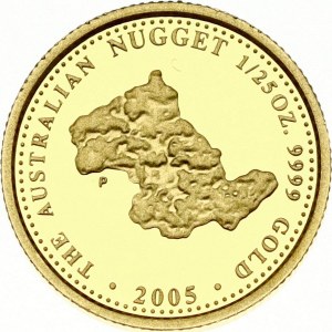 Australia 4 Dollars 2005 Australian Nugget