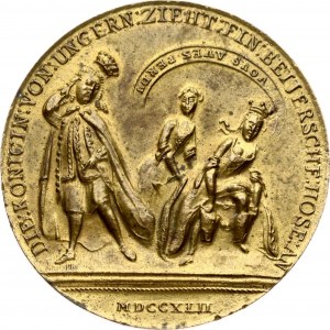Bohemia Satire Medal 1742