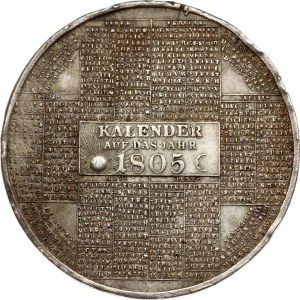 Calendar 1805 Medal