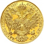 Austria Ducat 1857 A