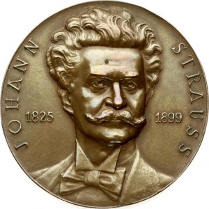 Austria Medal Johann Strauss 1899