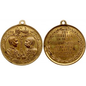 Austria Medal 1908 60 Years of Reign