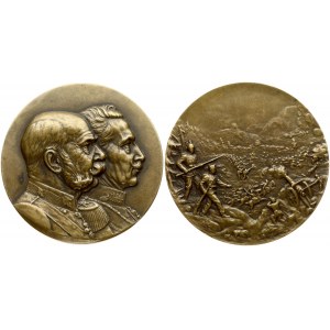 Austria Medal ND (1914-1918) Franz Joseph I & Wilhelm II