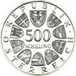 Austria 500 Schilling 1983 Centennial - Parliament Building