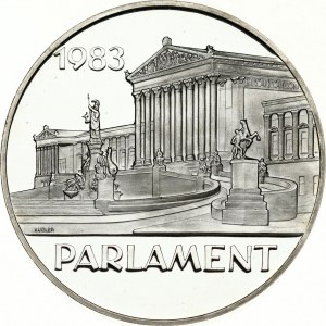 Austria 500 Schilling 1983 Centennial - Parliament Building