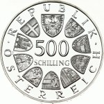 Austria 500 Schilling 1984 100th Anniversary - Commercial Shipping on Lake Constance