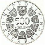 Austria 500 Schilling 1984 Centennial - Death of Fanny Elssler