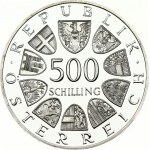 Austria 500 Schilling 1986 500th Anniversary - First Thaler Coin Struck at Hall Mint