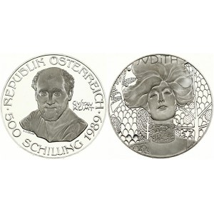 Austria 500 Schilling 1989 Gustav Klimt