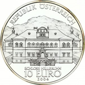 Austria 10 Euro 2004 Hellbrunn Castle